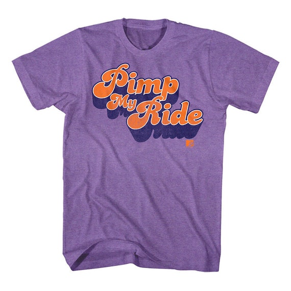 Men's Purple Graphic & Logo Tees