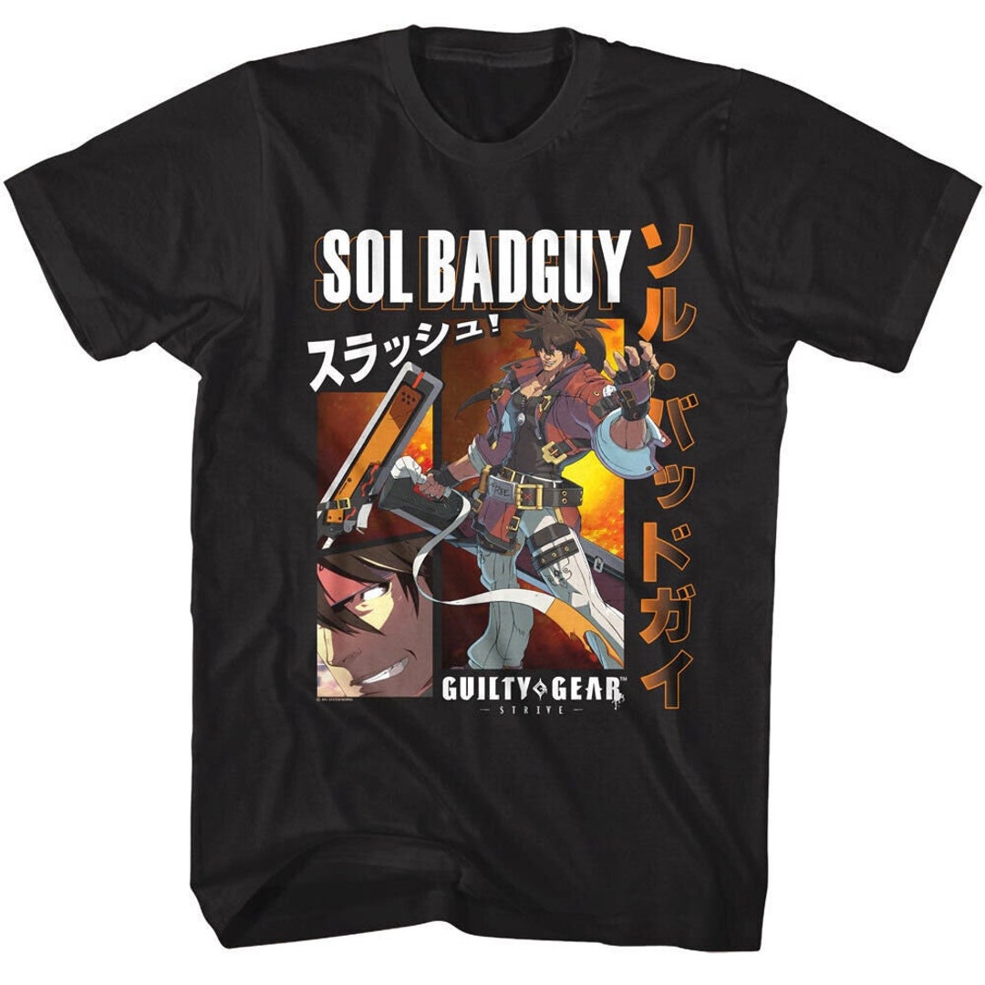 Guilty Gear Strive Sol Badguy Men's T-shirt - Etsy