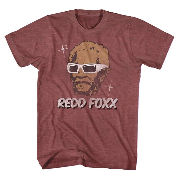 T-shirt Sanford And Son Redd Foxx 'You Big Dummy' - Homme, Noir, Coton, Tailles S à 5XL, Neuf Avec étiquette