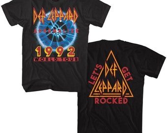 OPEN UP Poison Glam Hair Metal Rock Band World Tour CONCERT Adult T-Shirt 6 