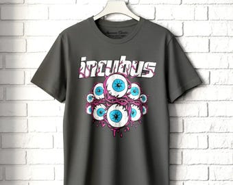 Vintage 2000s Incubus Tour T-shirt - Alien Graphic - Size S - Etsy