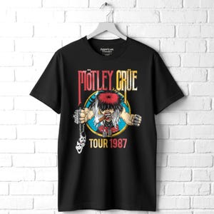 Vintage Mötley Crüe Final Tour 2014 Concert T-shirt | Rock Band