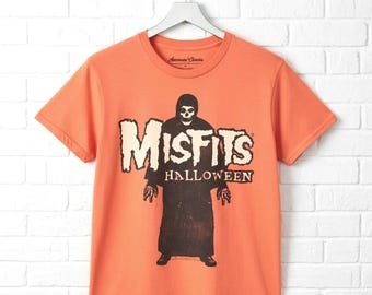 Misfits Halloween, Fiend Men's T-Shirt | Horror Punk Tee | Unisex Band Merch | Gothic Concert Top