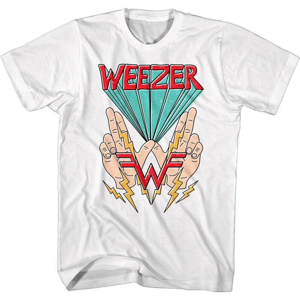 Weezer Band T-shirt: 90s Alt Rock Concert Tour Merch Officially