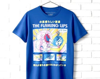 The Flaming Lips Yoshimi Comic Royal T-shirt - Etsy