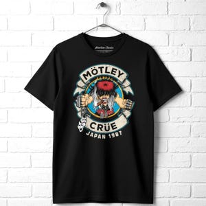 Vintage Motley Crue T-shirt: Allister Fiend, Japan 1987 - Etsy