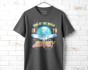 JOURNEY 1981 TOUR T SHIRT Original Vintage Burnout - Etsy