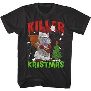 KILLER KLOWNS KRISTMAS Shirt Horror Movie Christmas Tees