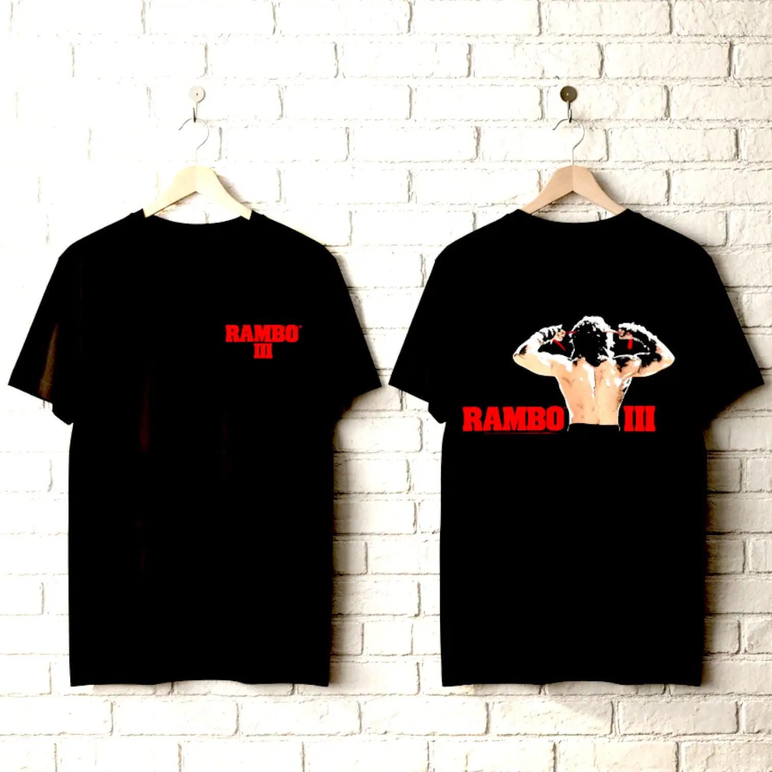 Black Rambo T Shirt - Etsy