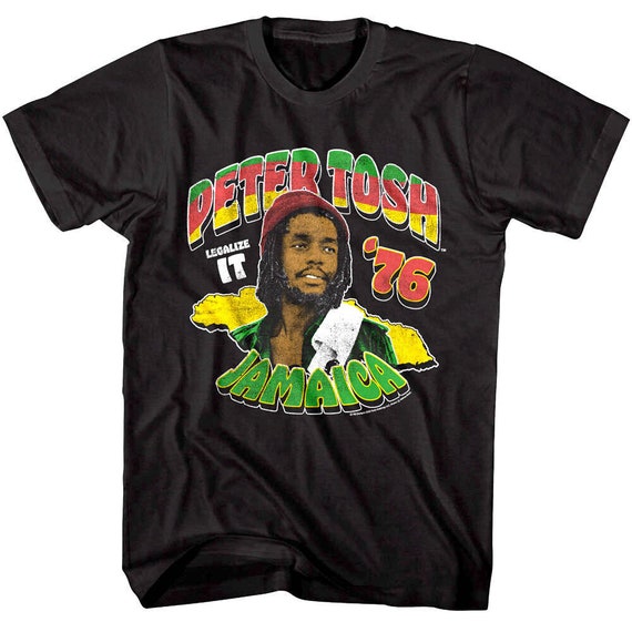 PETER TOSH T-Shirt Logo Legalize It 