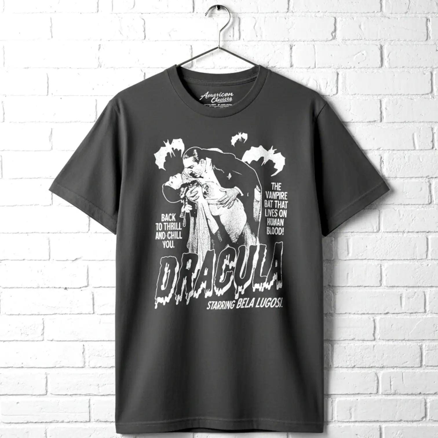 DRACULA T-shirt Bela Lugosi Vampire Vintage Graphic Tees - Etsy
