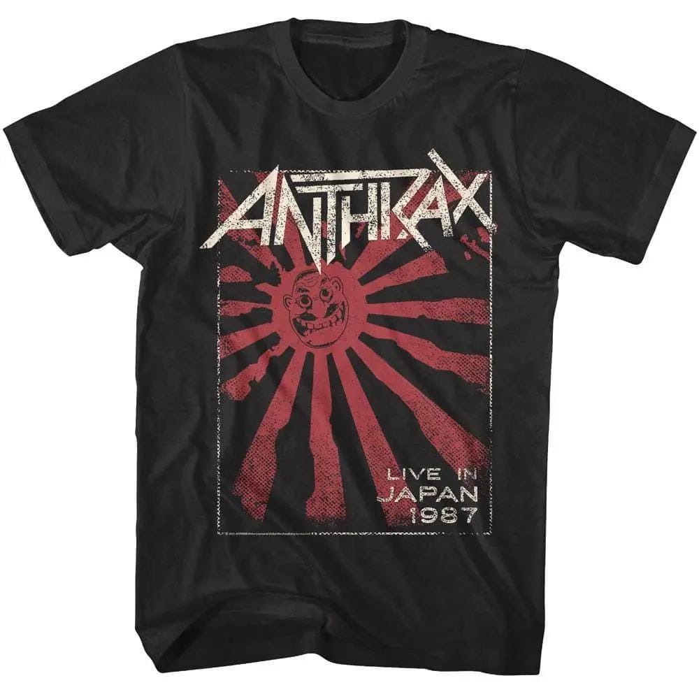 Anthrax Live in Japan 1987 T-shirt, Vintage Thrash Metal Band Tee