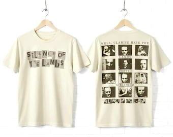 Camiseta de El silencio de los corderos - Nota de rescate - Camisetas gráficas de terror para hombre