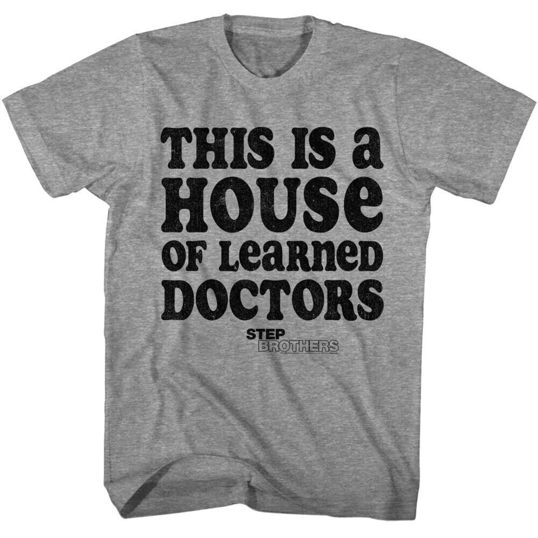 Step Brothers Shirts House of Learned Doctors Men's Tees - Etsy