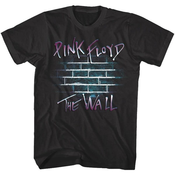 Pink Floyd Men's Shirt The Wall Album Black Graphic Tee Another Brick Rock Band Music Merch Vintage Concert Vibes