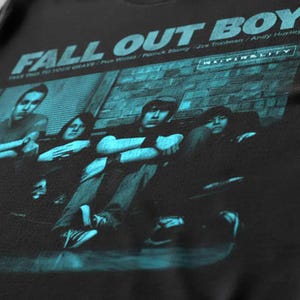 Fall Out Boy Take This to Your Grave Shirt - Black Cotton Tee image 2