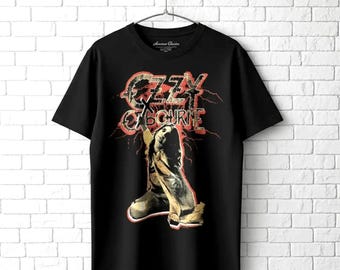 Ozzy Osbourne Blizzard Crucifix T-Shirt Vintage Graphic Tee