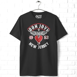 Bon Jovi New Jersey Shirt - Etsy