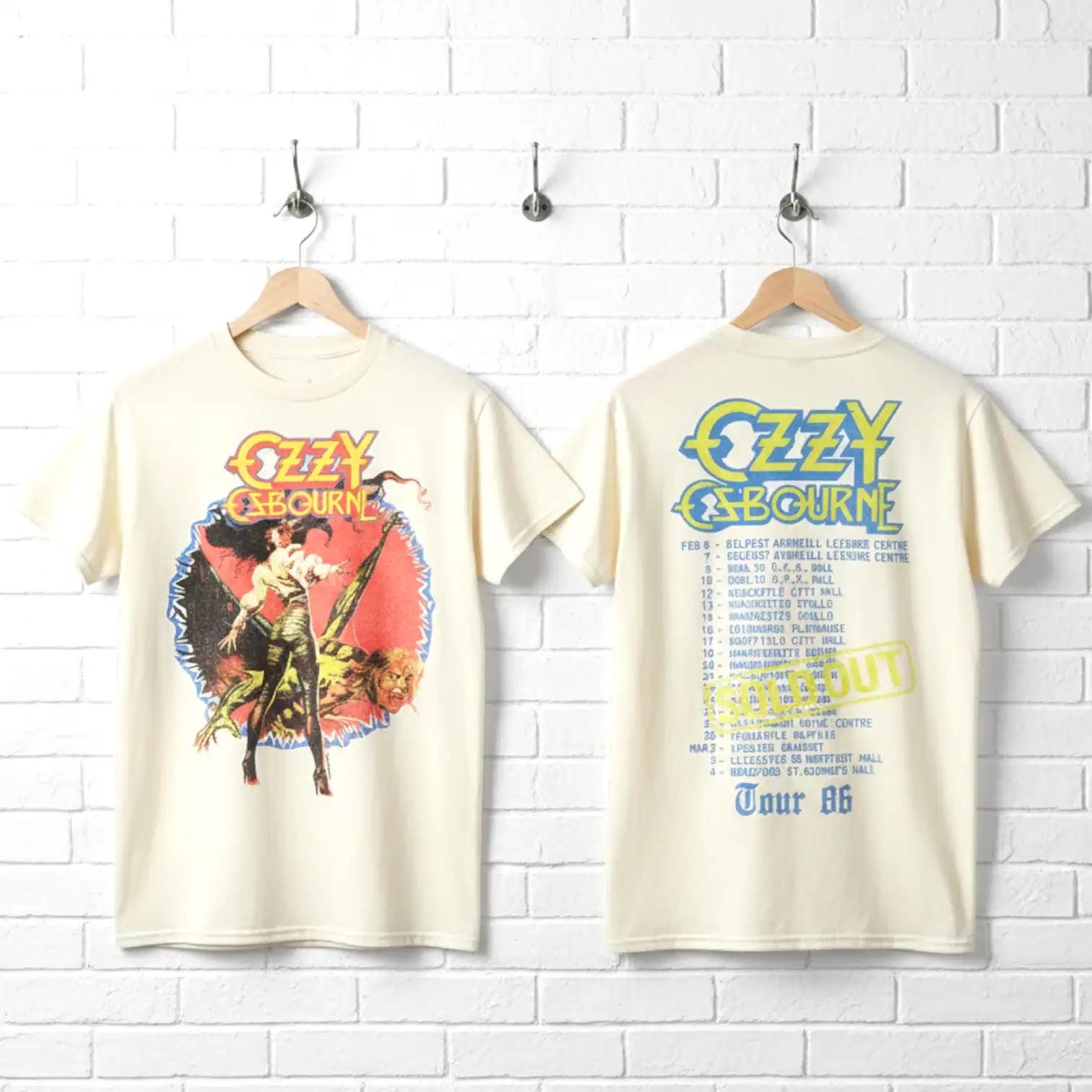 Vintage Ozzy T Shirt - Etsy