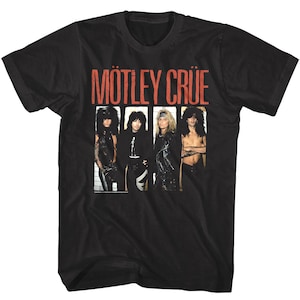Motley Crue Smokin in The Boys Room T-Shirt Band Poster Men&#39;s Graphic Tee Metal Band Merch Rock Album ConcerT-shirts Gift For Him