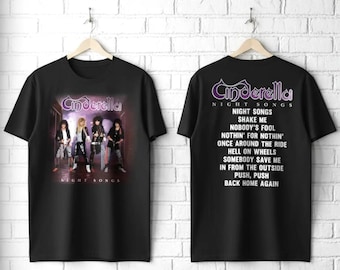 1988-89 CINDERELLA Vintage Rare Original 80's Concert Tour Rock