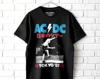 AC/DC Tokyo Tour T-shirt Japan 1981 Rock Band Concert Tee - Etsy