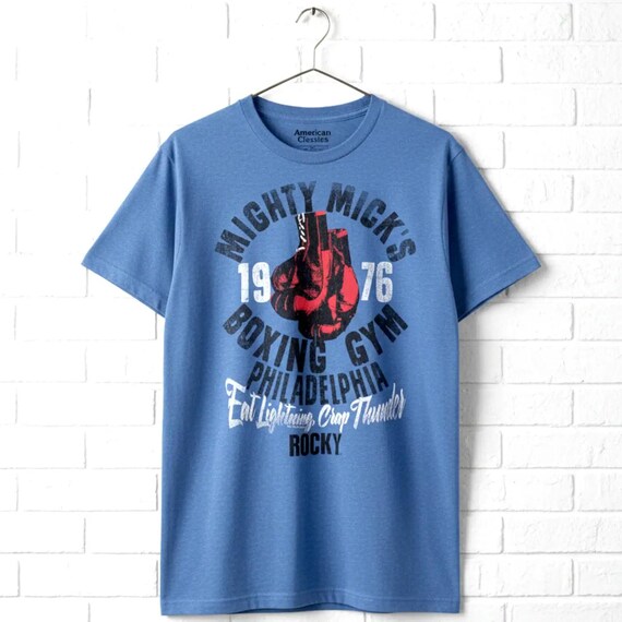 Mighty Mick's Boxing Gym Graphic Tee: Rocky Balboa Philadelphia 1976 Shirt