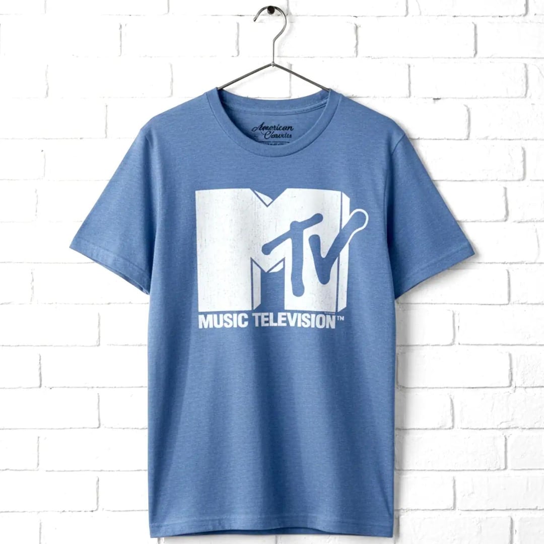 MTV Classic Logo Shirt Vintage 80s Music Television Tee - Etsy