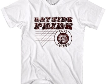 Saved By The Bell Shirt Bayside Pride Tigers Men's Tees