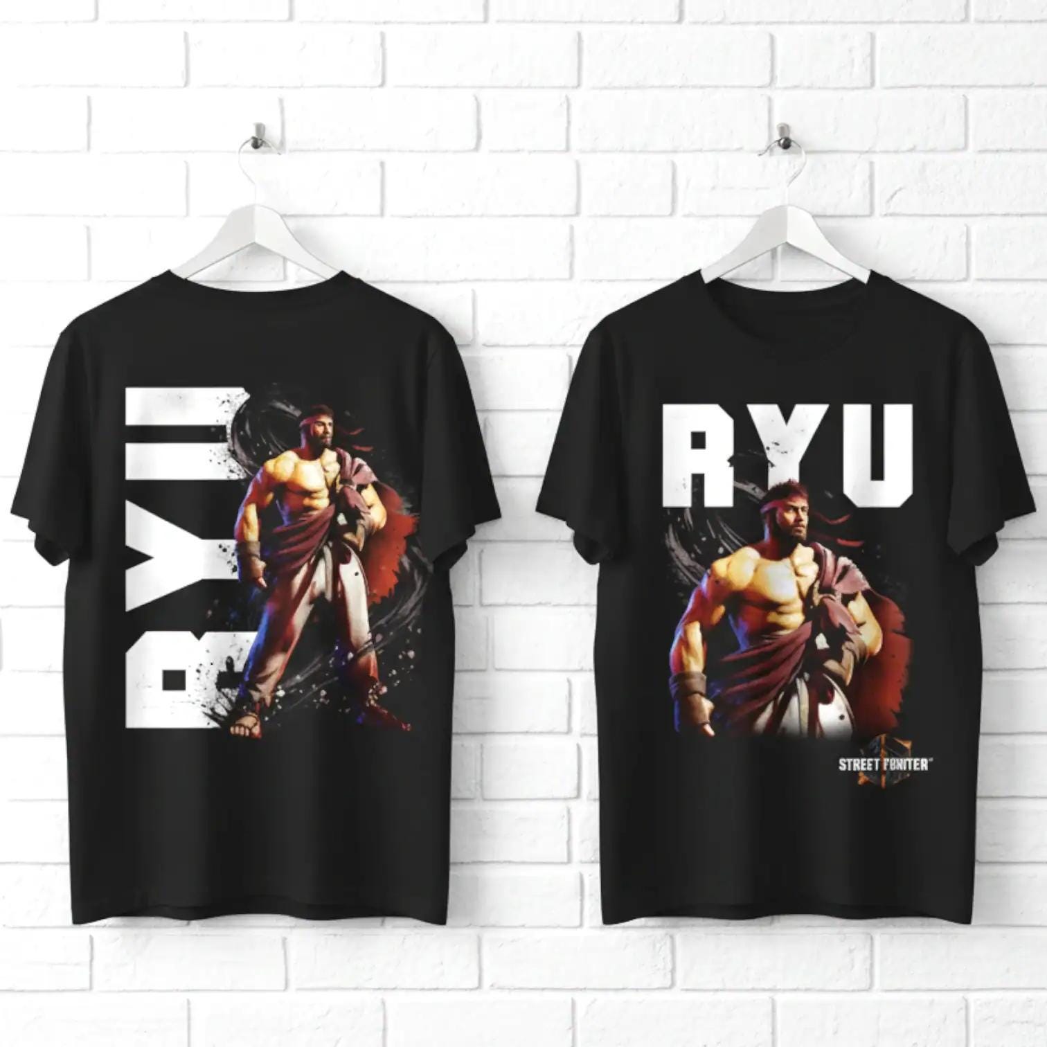 Street Fighter 6 Ryu T-shirt, Japanese Karate Graphic Tee - Etsy