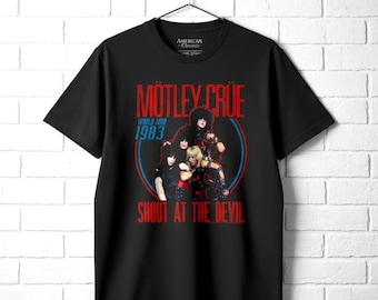 Motley Crue - Shout at the Devil (t-shirt) - Etsy