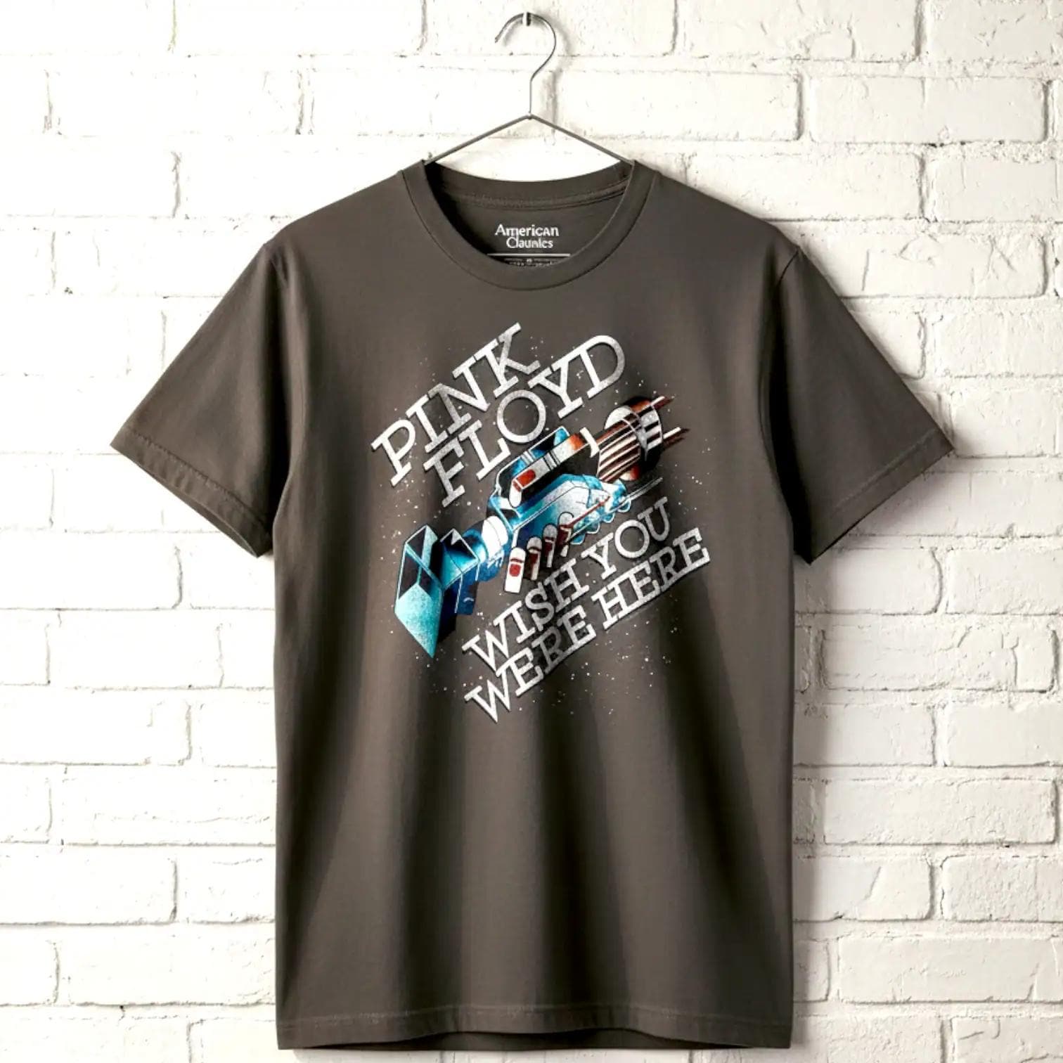 PINK FLOYD T-shirt Robotic Handshake Album Graphic Tees - Etsy