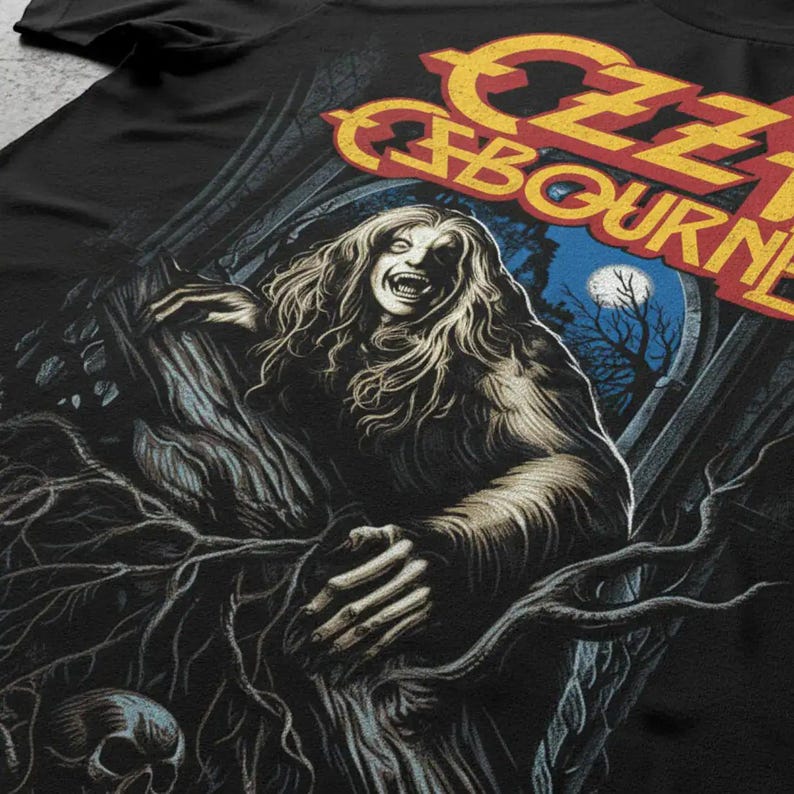 Ozzy Osbourne Bark at The Moon Men's T Shirt zoom