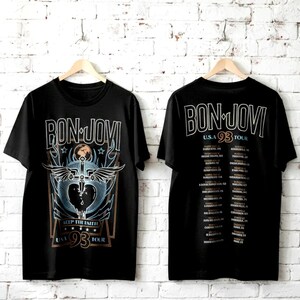 BON JOVI 1989 T-shirt Vintage / the World / Concert Tee - Etsy