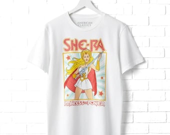 She-Ra Princess of Power T-Shirt, Star Burst (Men's S-6XL)