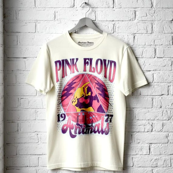 Pink Floyd Animals 1977 T-shirt: Vintage Psychedelic Concert Band