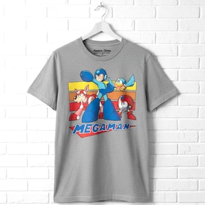 Mega Man T-Shirt: Vintage Gaming Design - Retro Style Tee image 1
