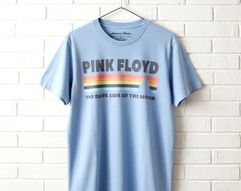 PINK FLOYD T-Shirt DSOTM Rainbow Pyramid Logo