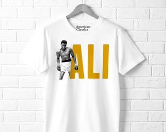Vintage 90s Graphic Style Muhammad Ali T-shirt, American