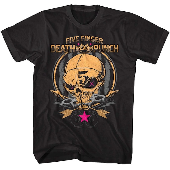 Five Finger Death Punch Shirt Skulls & Arrows Tees - Etsy