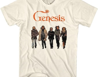 1980 GENESIS Vintage Original 70's 80's Concert Tour Rock Band Tee