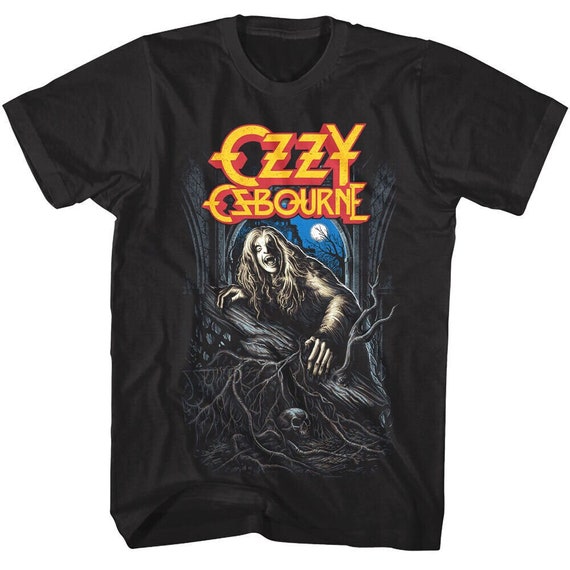 OZZY OSBOURNE Tシャツ OZZY OSBOURNE Shirt Bark at the Moon Album Graphic Tees - Etsy
