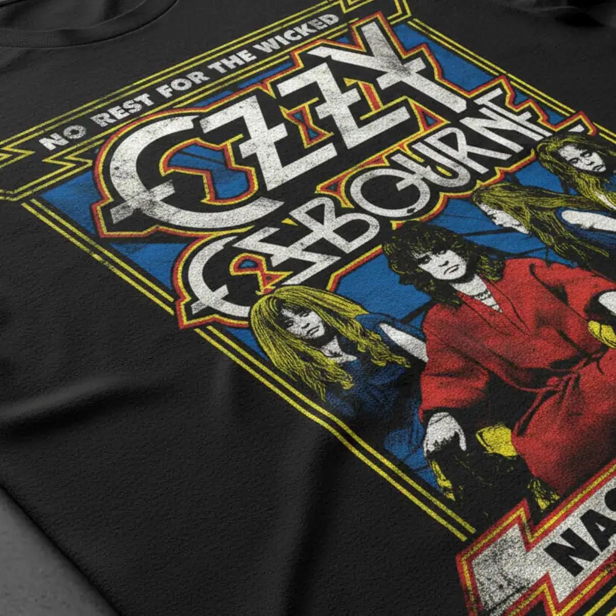 Ozzy Osbourne Nassau Coliseum 88 T-shirt Heavy Metal Merch Tee - Etsy