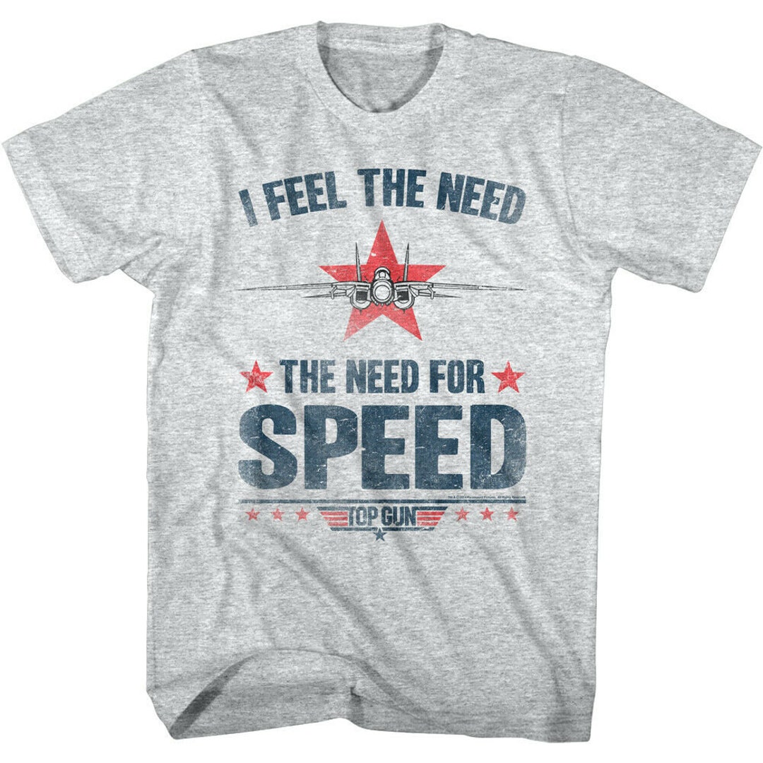Top Gun I Feel The Need The Need For Speed T-shirt Unisex~FINAL SALE