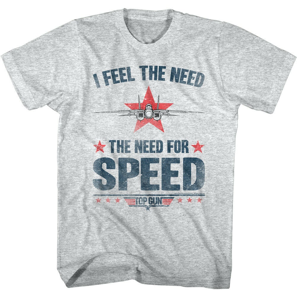 Top Gun Movie Quote I Feel The Need The Need For Speed Men's Raglan T  Shirt