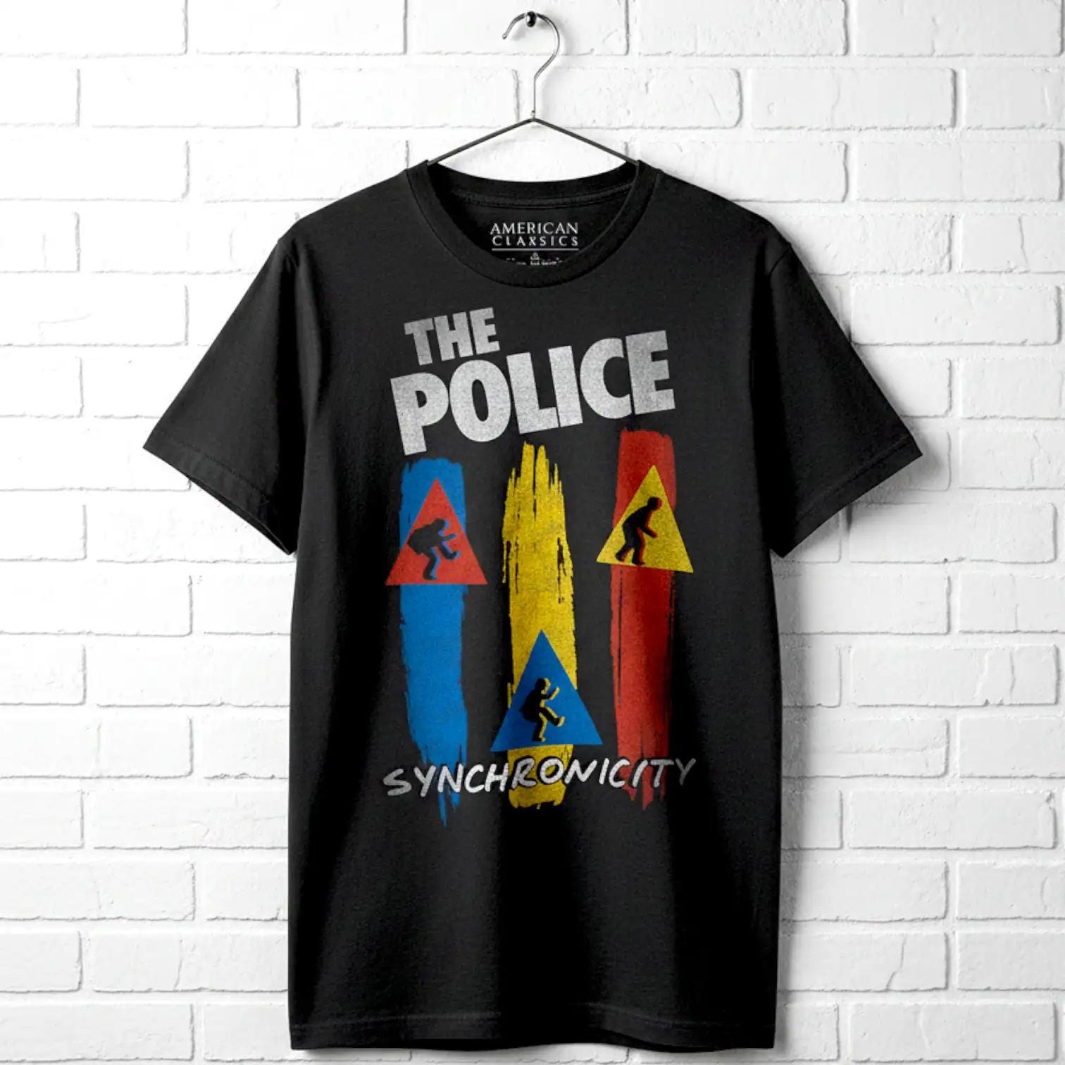The Police Synchronicity Album Cover T-shirt - Vintage Rock Band