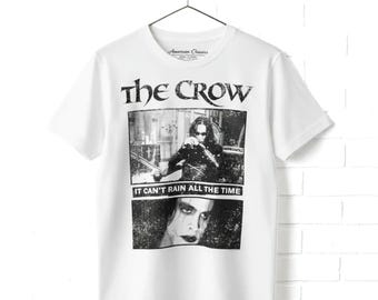 THE CROW T-Shirt Brandon Lee Character Movie Vintage Tees