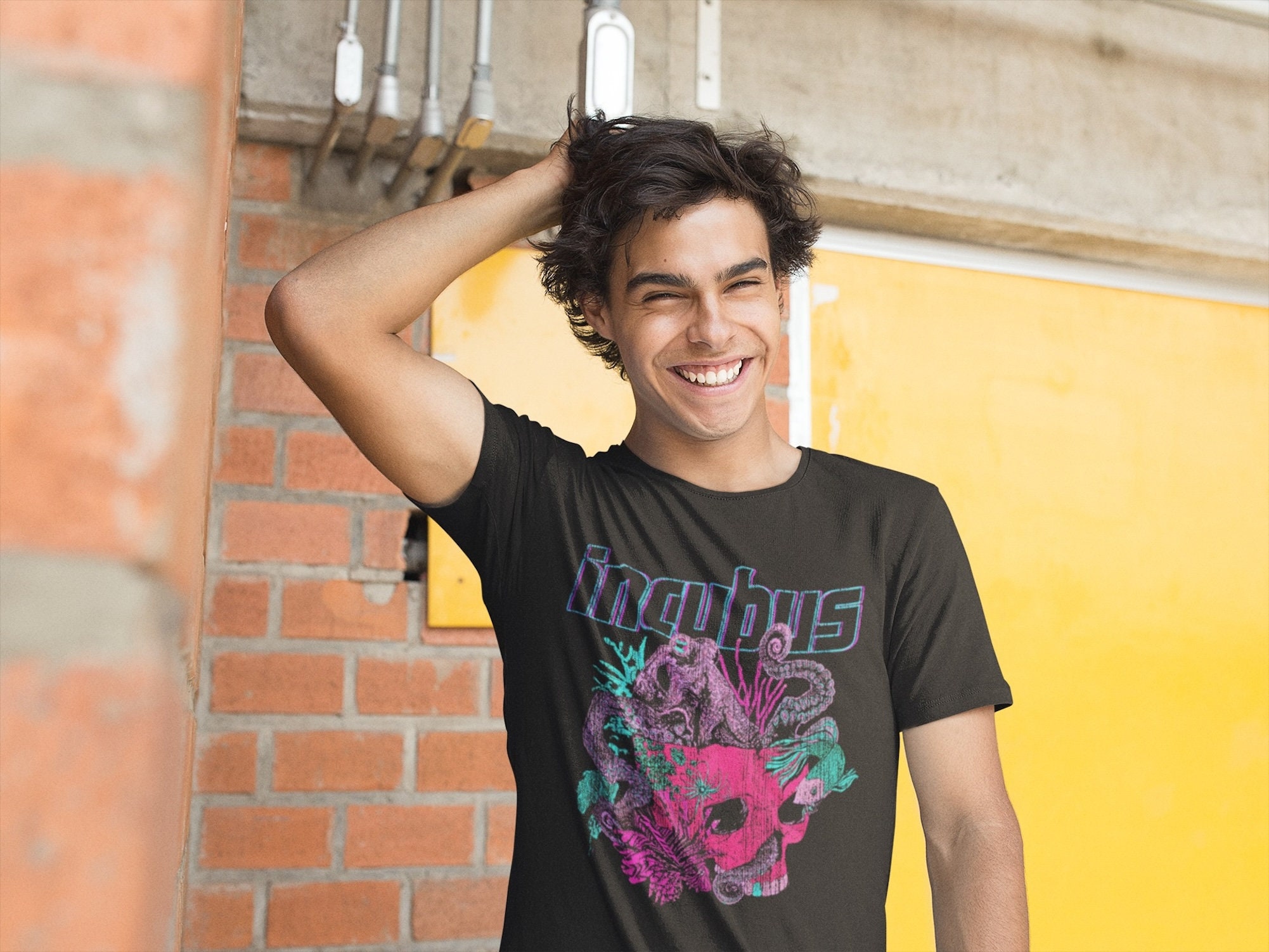 【COLOR iN ID】Shoulder Detail Basic Tee 1200W-6337-HtdOlive-0-