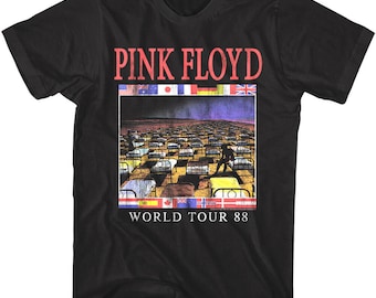 Pink Floyd Men's T-shirt Momentary Lapse of Reason World Tour 88