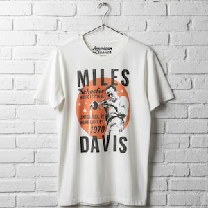 Miles Davis T Shirt - Etsy